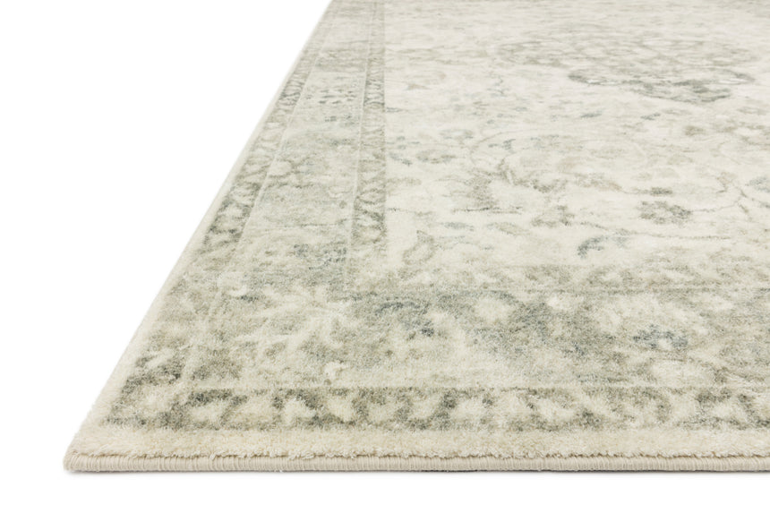 Rosette Rug 02 | Ivory / Silver