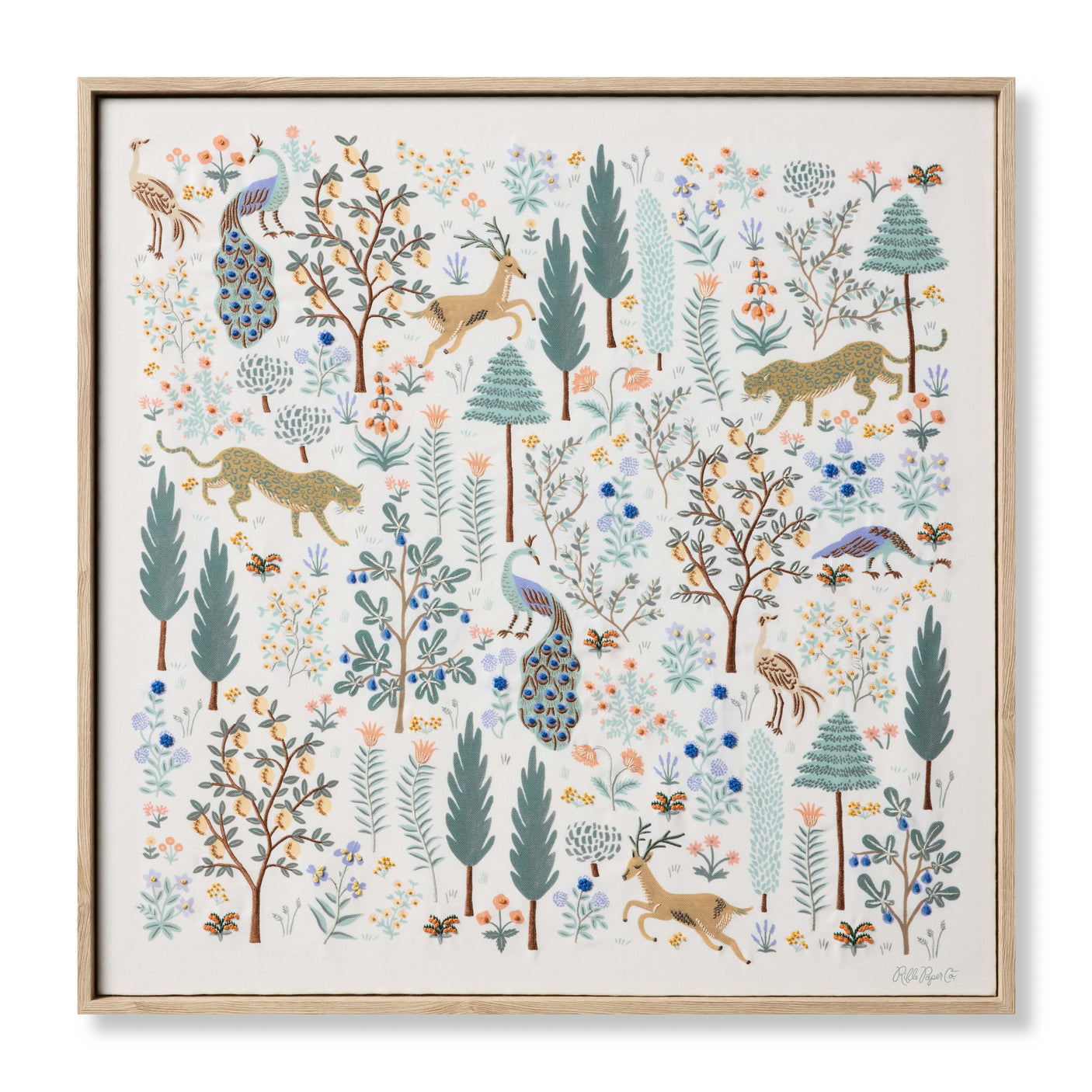 Ivory Menagerie Wall Art