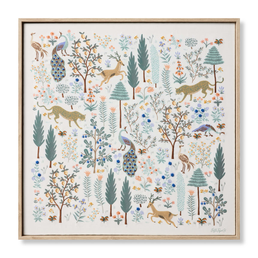 Ivory Menagerie Wall Art