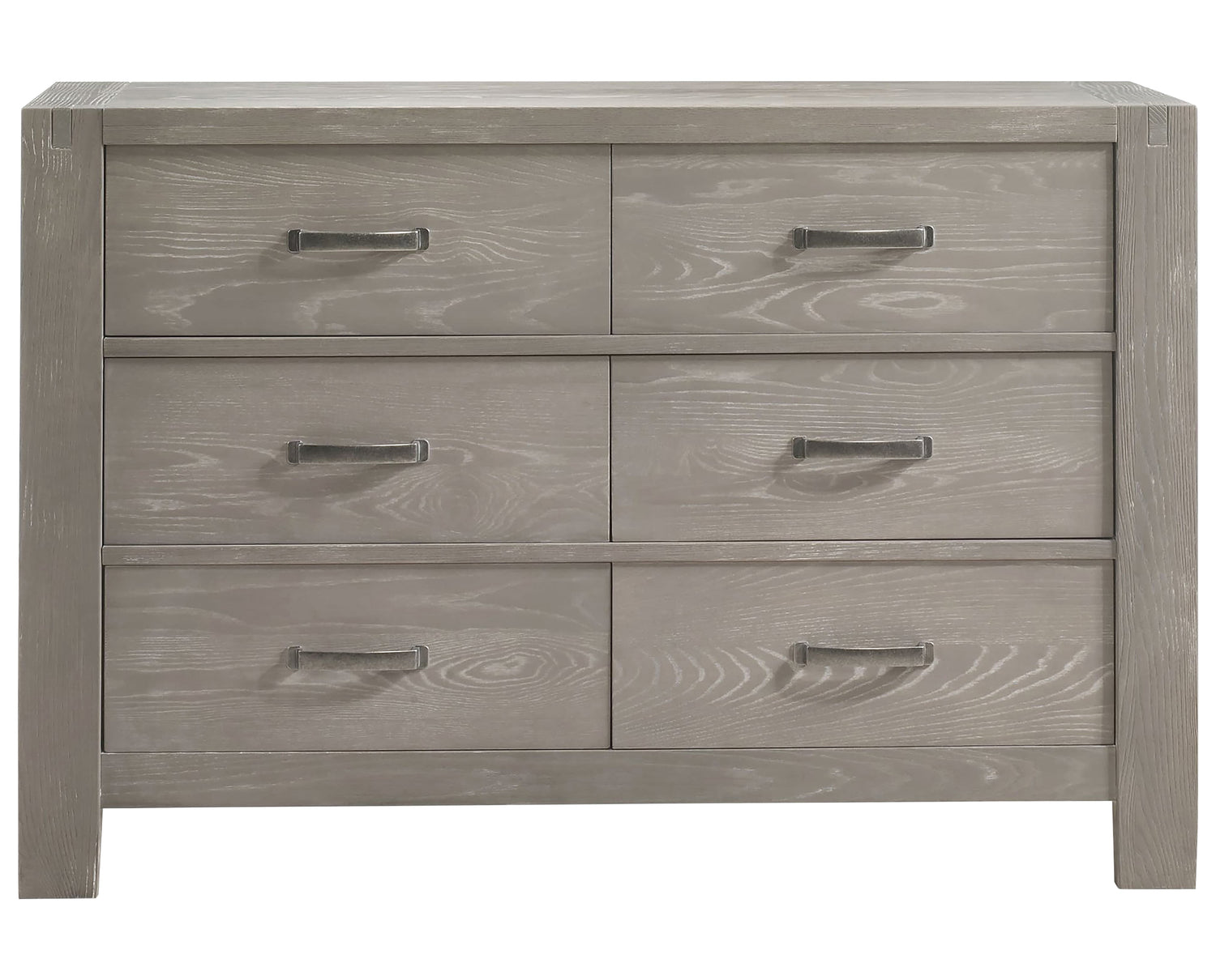 Owl Brushed Oak | Rustico Double Dresser | Valley Ridge Furniture