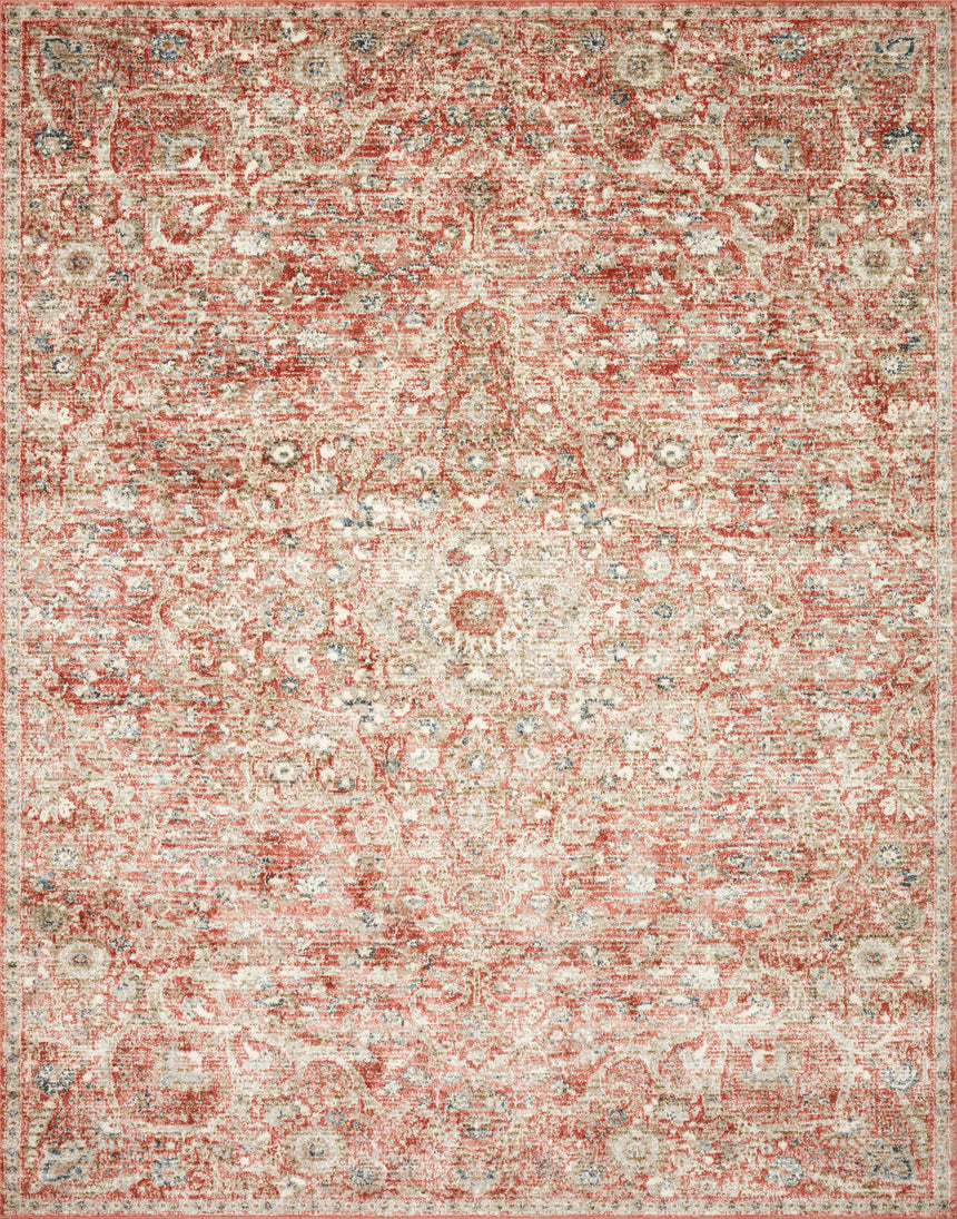 Saban Rug 02 | Rust / Beige