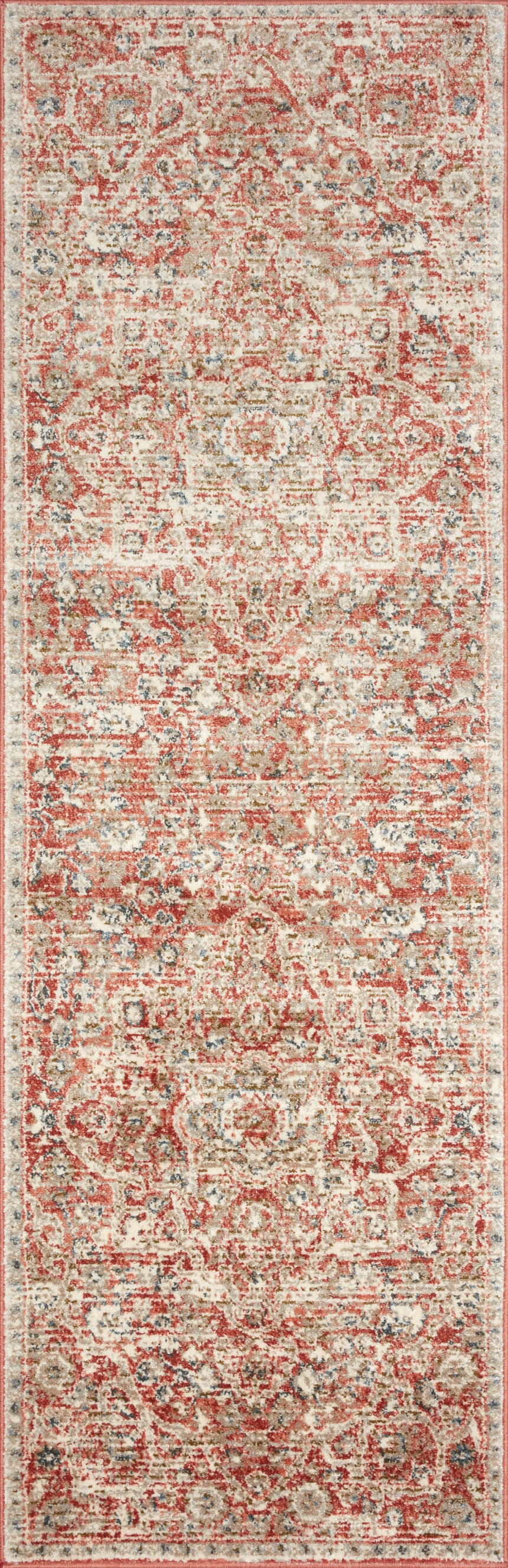 Saban Rug 02 | Rust / Beige