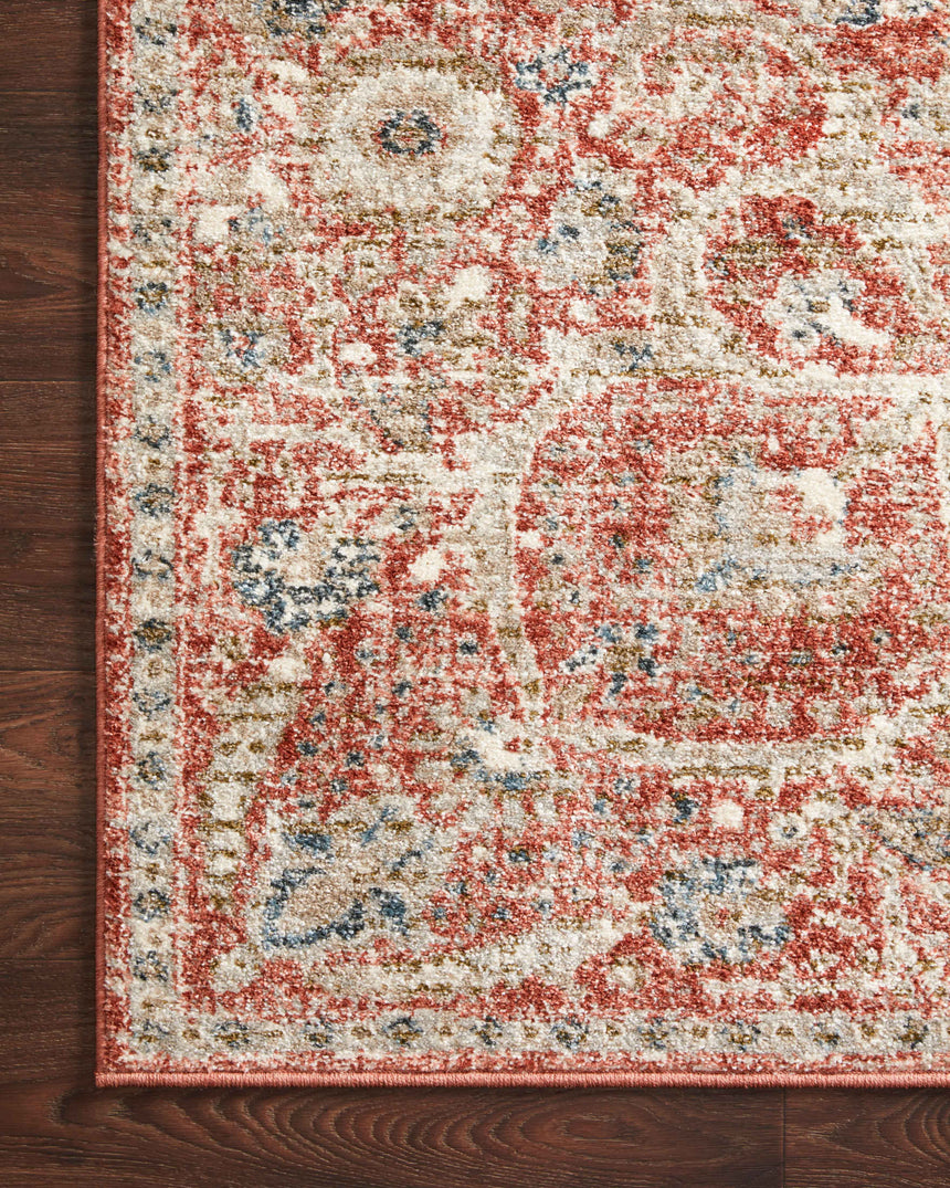 Saban Rug 02 | Rust / Beige