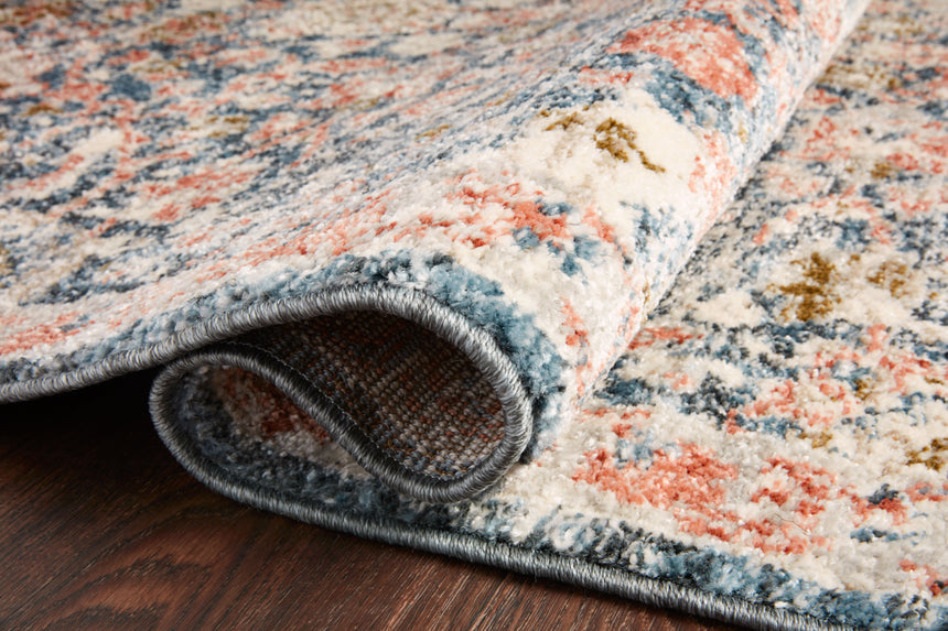 Saban Rug 03 | Navy / Rust