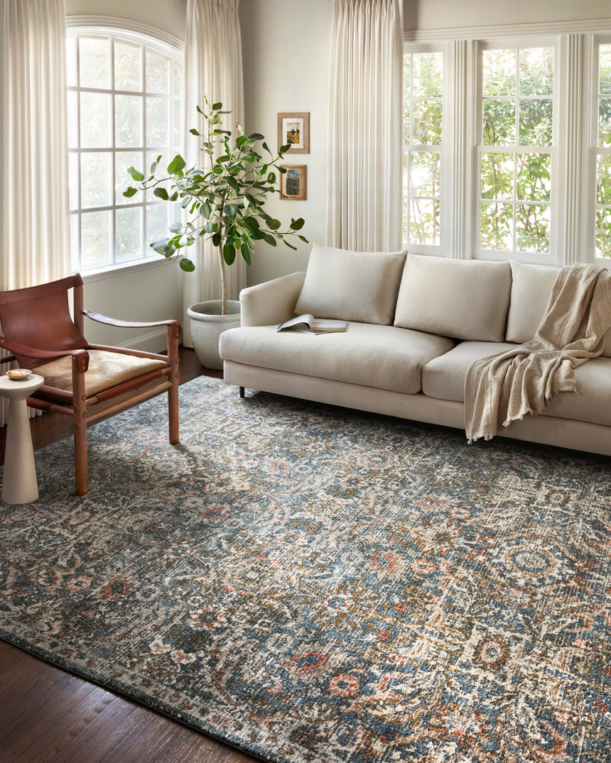 Saban Rug 04 | Blue / Sand