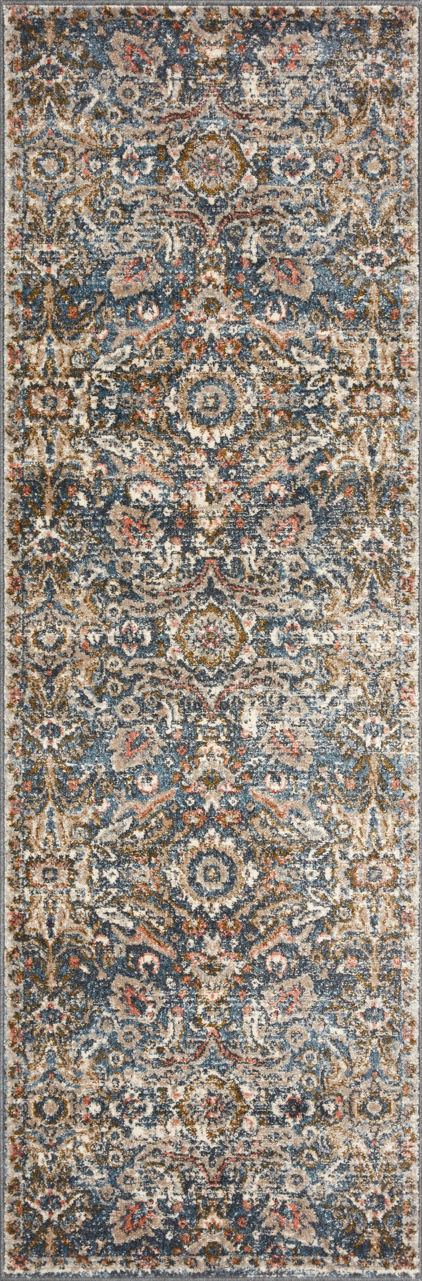 Saban Rug 04 | Blue / Sand