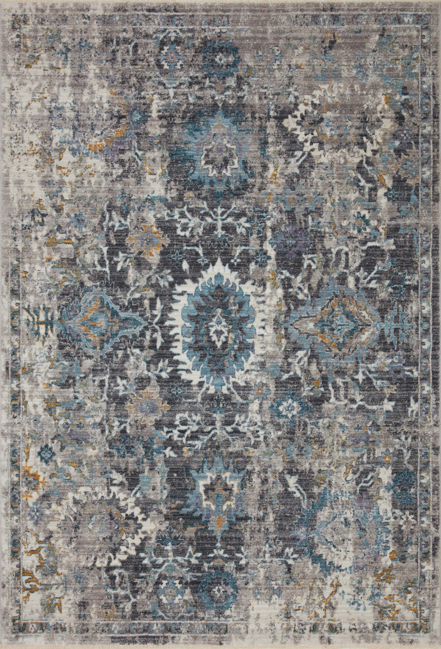 Samra Rug 02 | Grey / Multi