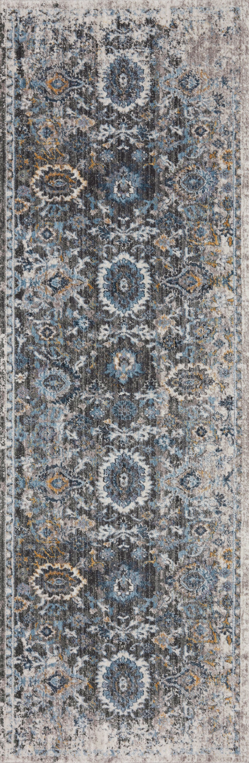 Samra Rug 02 | Grey / Multi