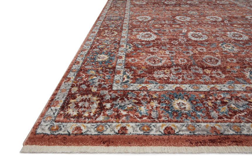Samra Rug 07 | Brick / Multi
