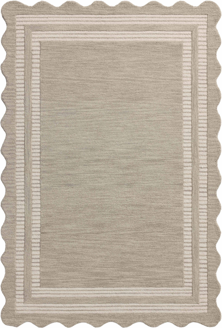 Scottie Rug 01 | Fog / Ivory