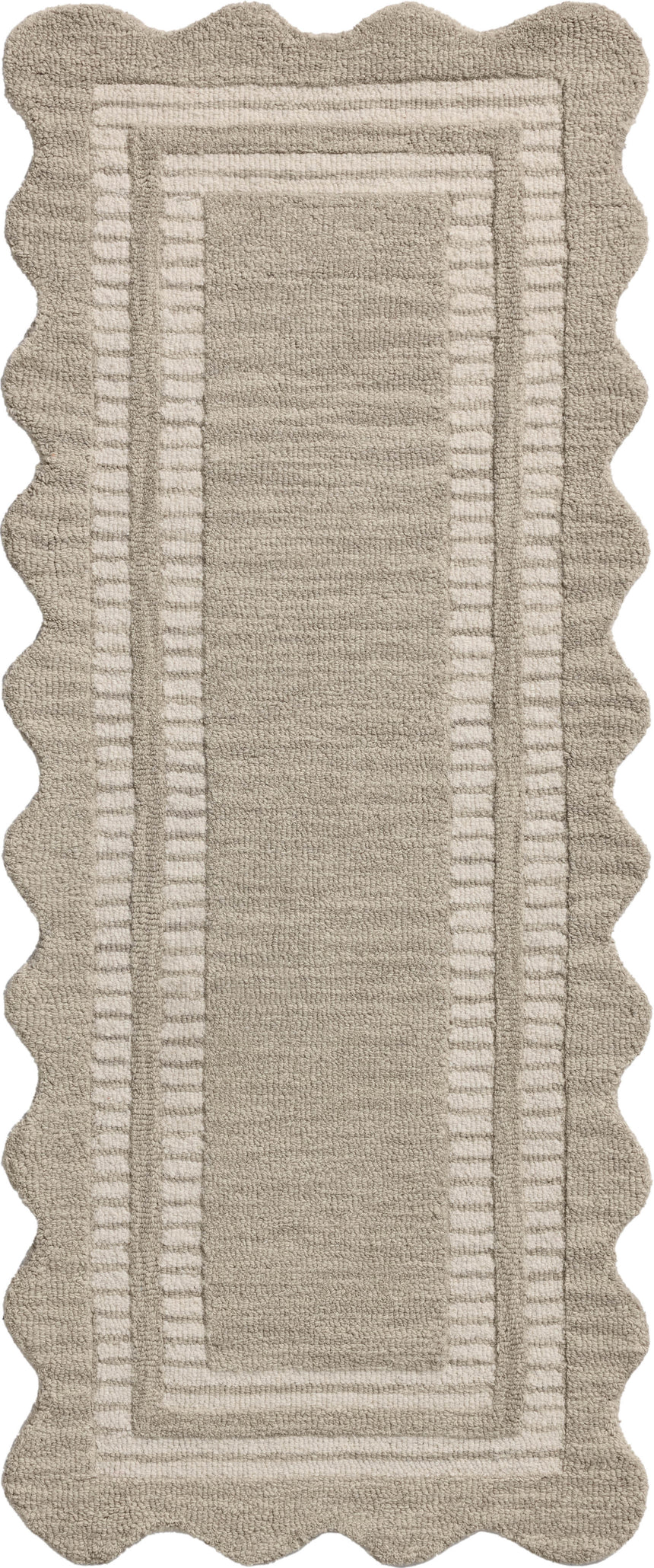 Scottie Rug 01 | Fog / Ivory