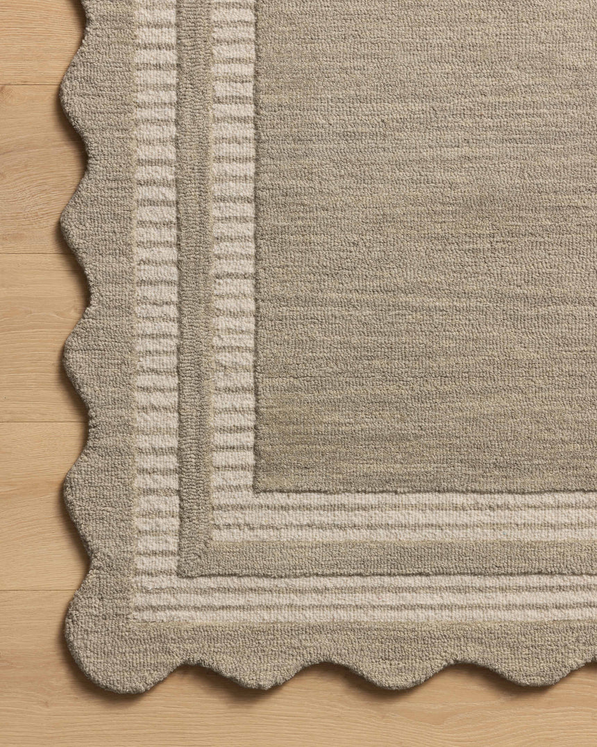 Scottie Rug 01 | Fog / Ivory
