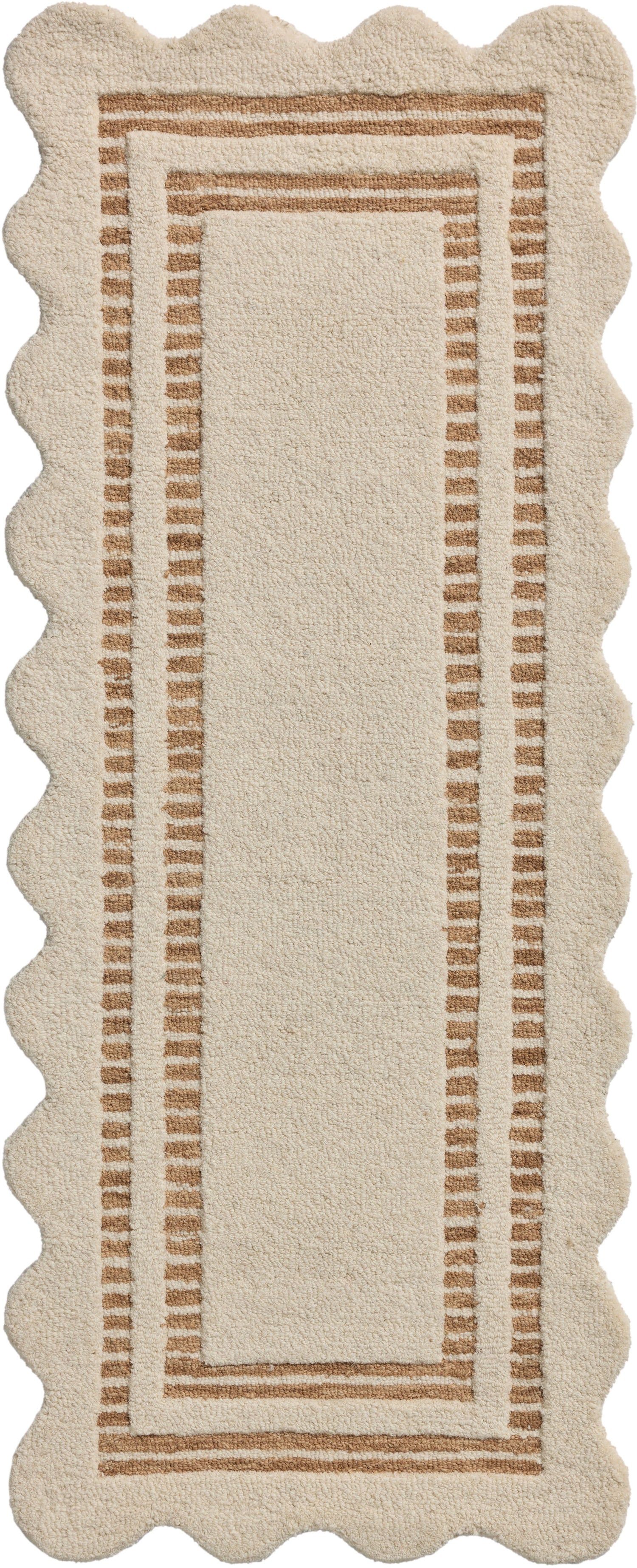 Scottie Rug 01 | Ivory / Rust