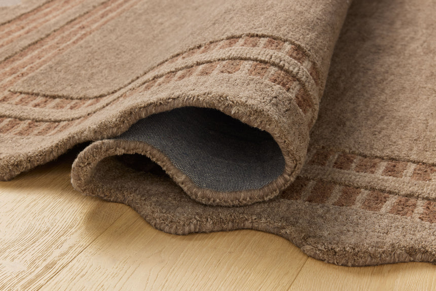 Scottie Rug 01 | Mocha / Clay