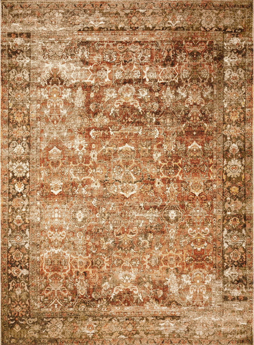 Sebastian Rug 01 | Rust / Tobacco