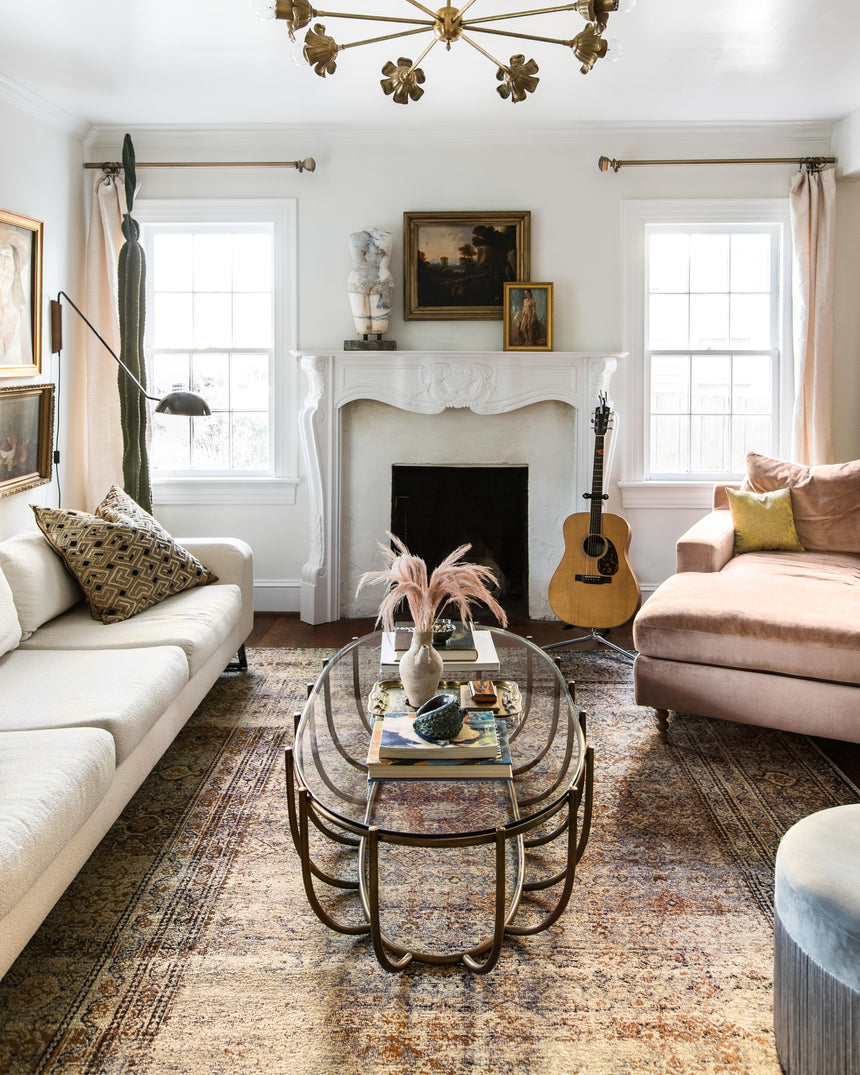 Sebastian Rug 05 | Natural / Brick