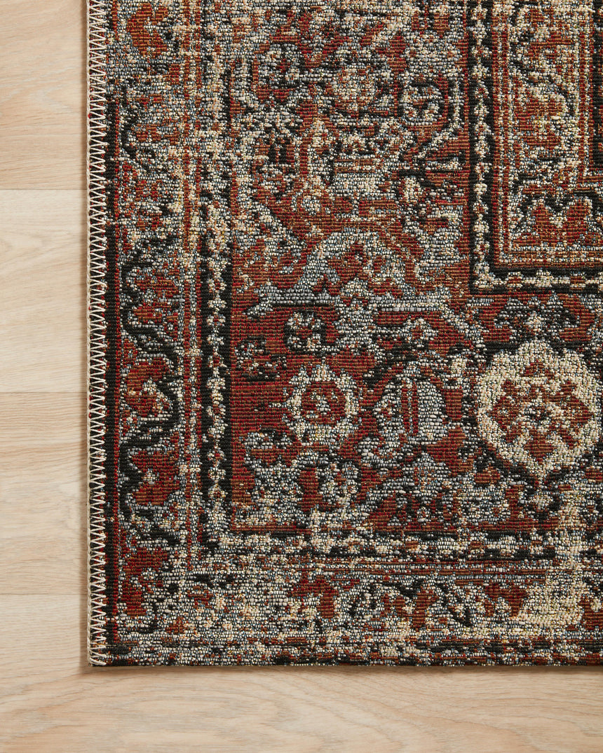 Sebastian Rug 05 | Natural / Brick
