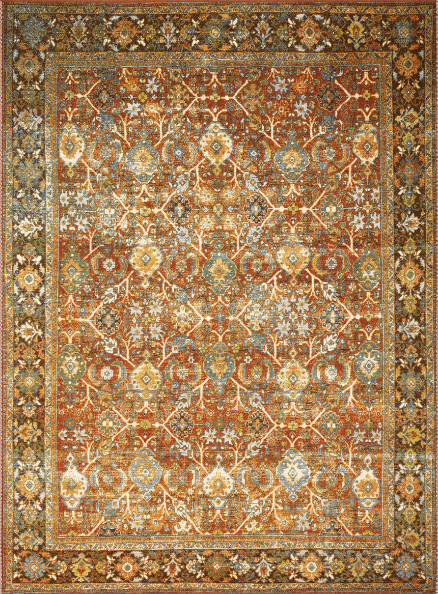 Sebastian Rug 06 | Red / Multi