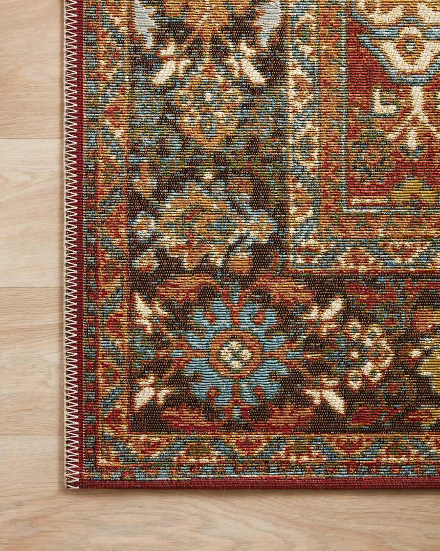 Sebastian Rug 06 | Red / Multi