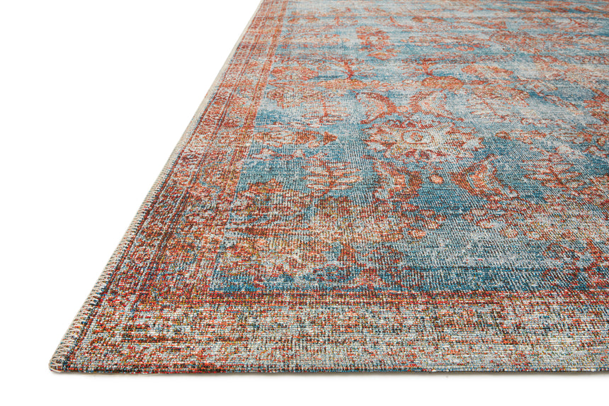 Sebastian Rug 07 | Ocean / Spice