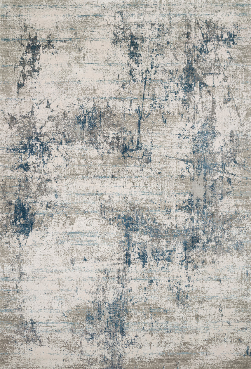 Sienne Rug 02 | Ivory / Ocean