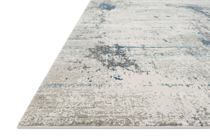 Sienne Rug 02 | Ivory / Ocean