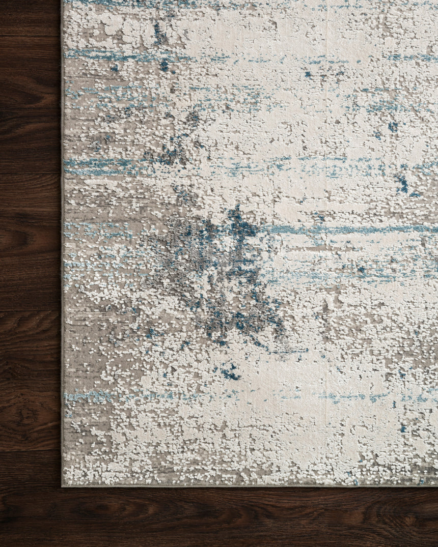 Sienne Rug 02 | Ivory / Ocean