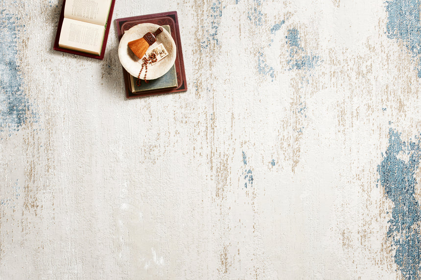 Sienne Rug 08 | Sand / Ocean