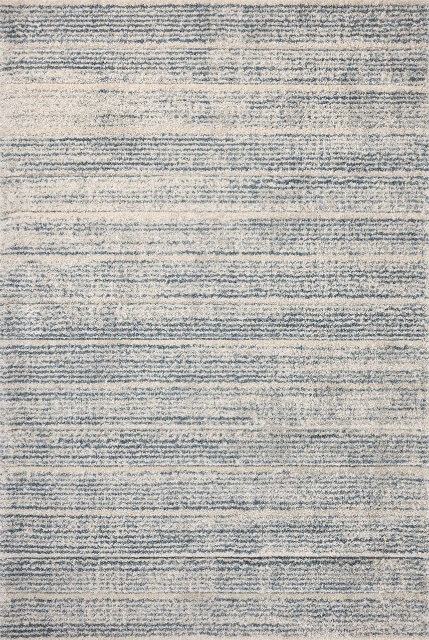 Silas Rug 03 | Oatmeal / Blue