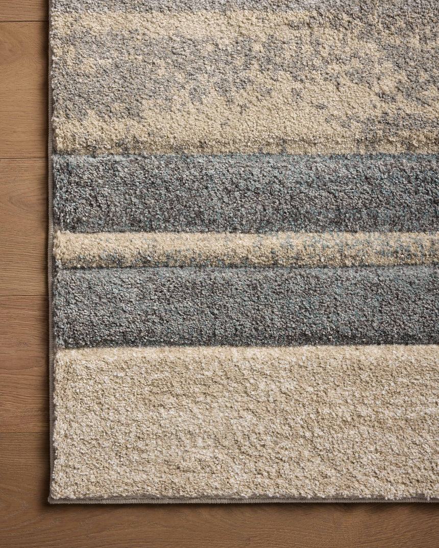Silas Rug 07 | Slate / Sand