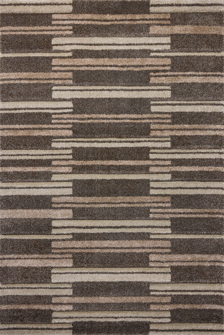 Silas Rug 08 | Mocha / Champagne