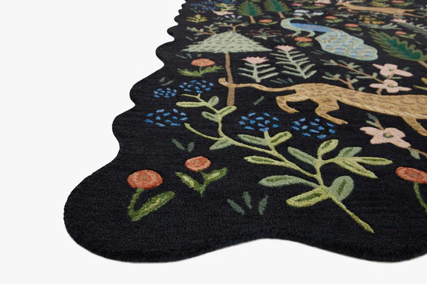 Silhouette Rug 03 | Black