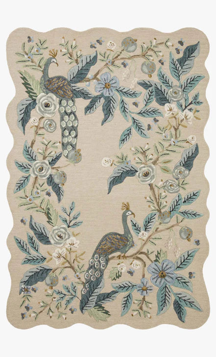 Silhouette Rug 04 | Blue