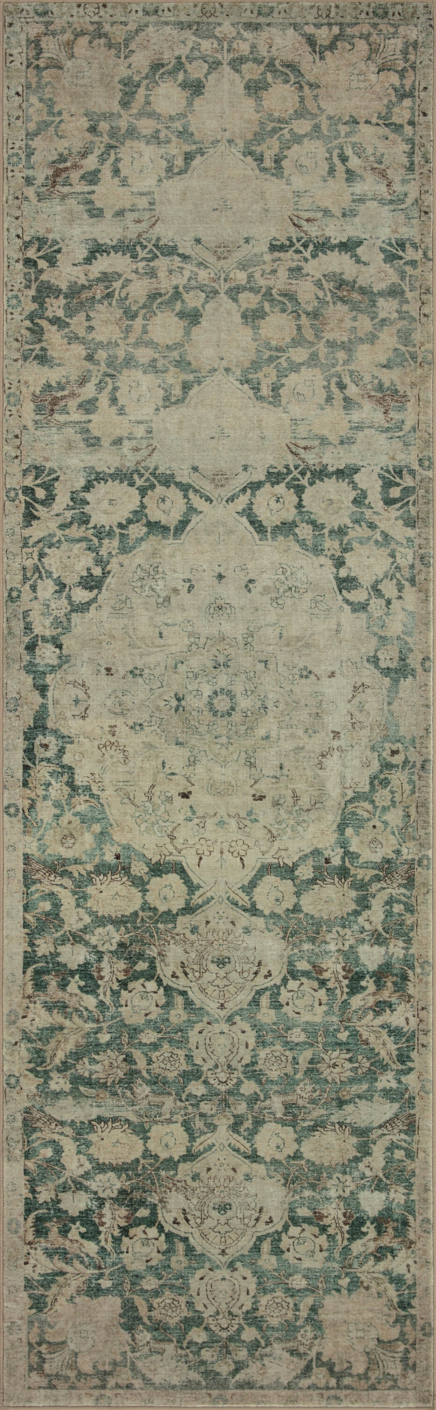 Sinclair Rug 05 | Jade / Sand