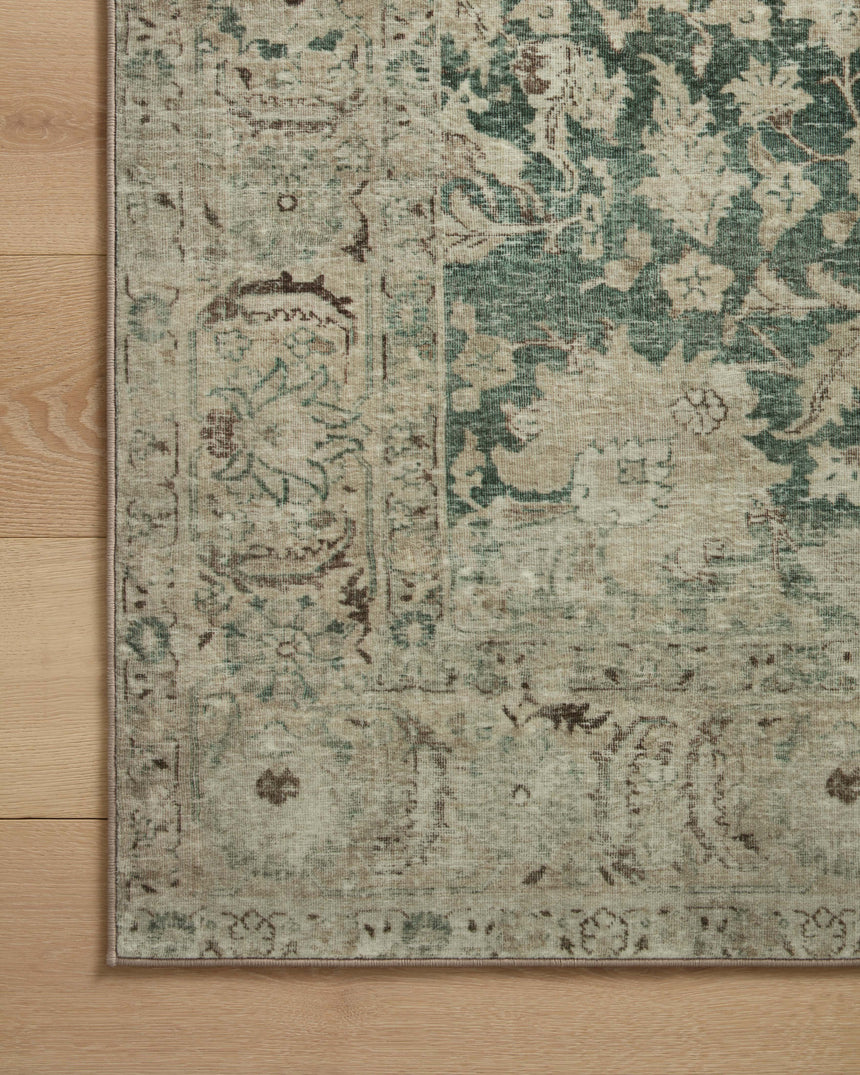 Sinclair Rug 05 | Jade / Sand
