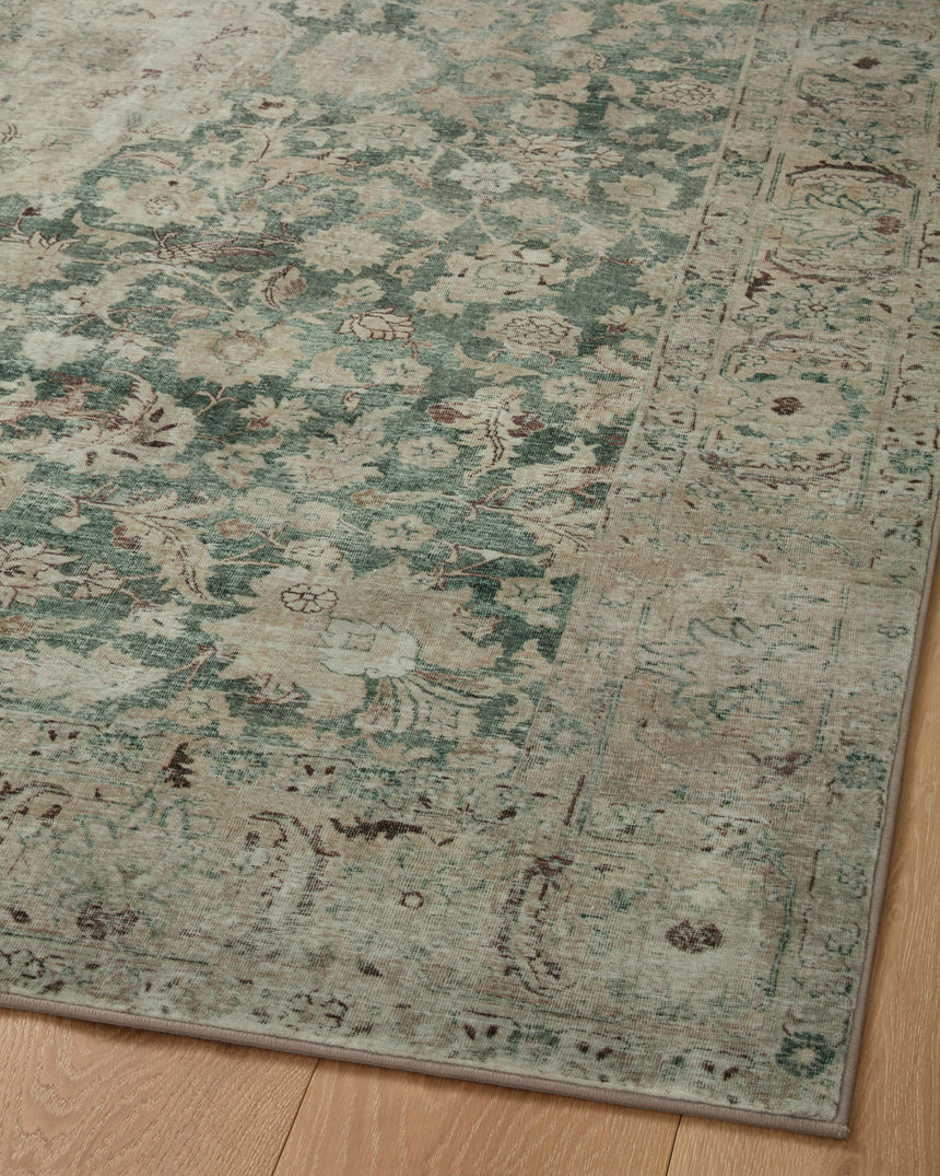 Sinclair Rug 05 | Jade / Sand