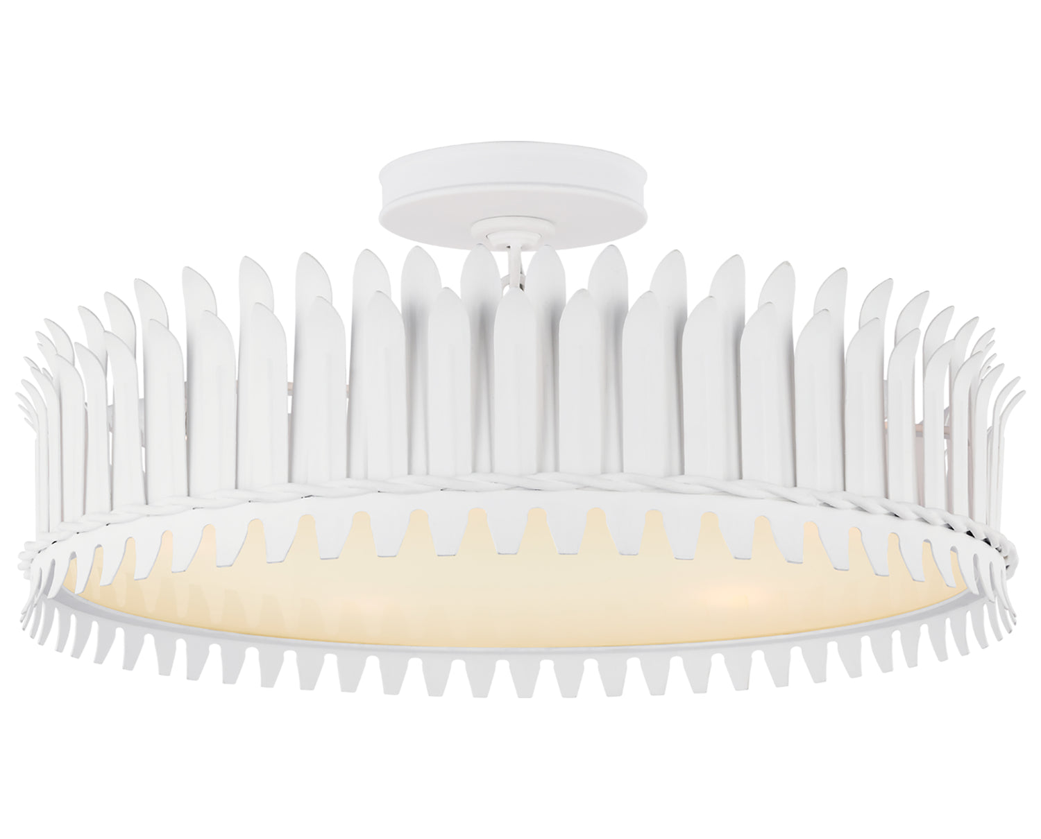 Leslie 21" Semi-Flush