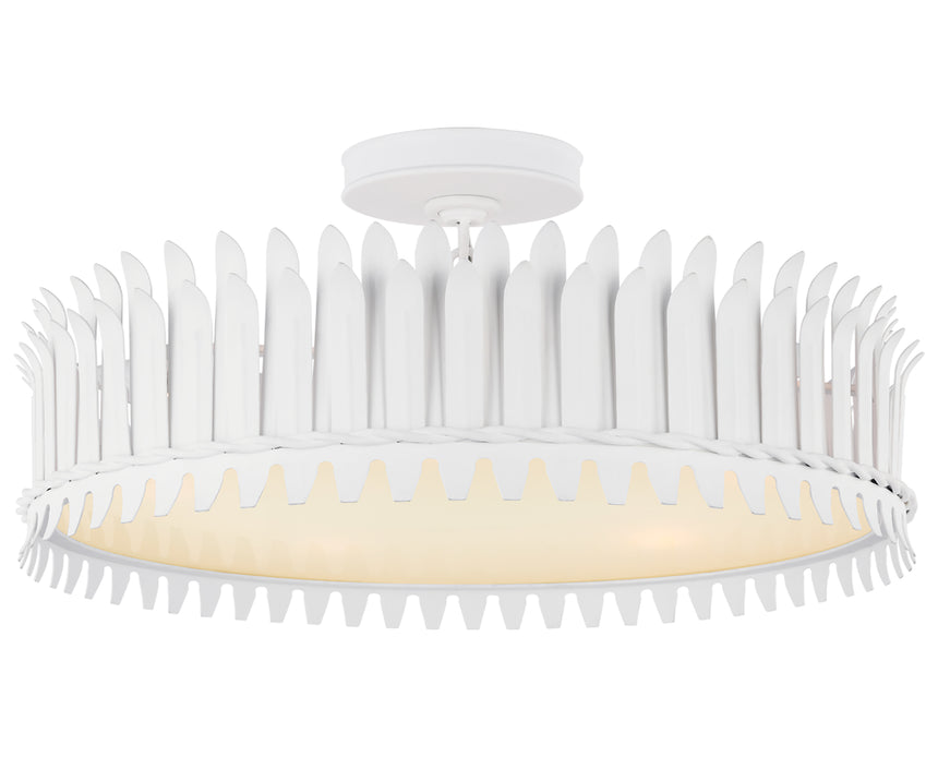 Leslie 21" Semi-Flush