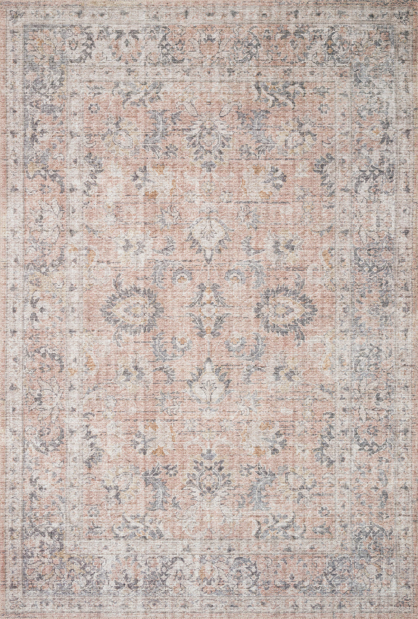 Skye Rug 01 | Blush / Grey