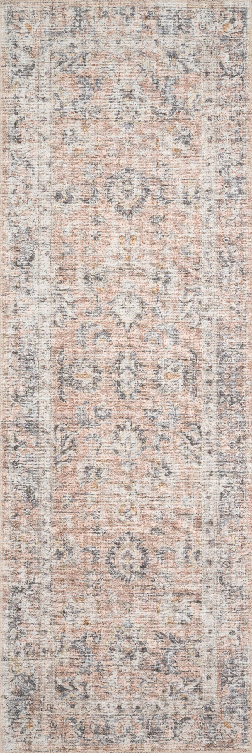 Skye Rug 01 | Blush / Grey