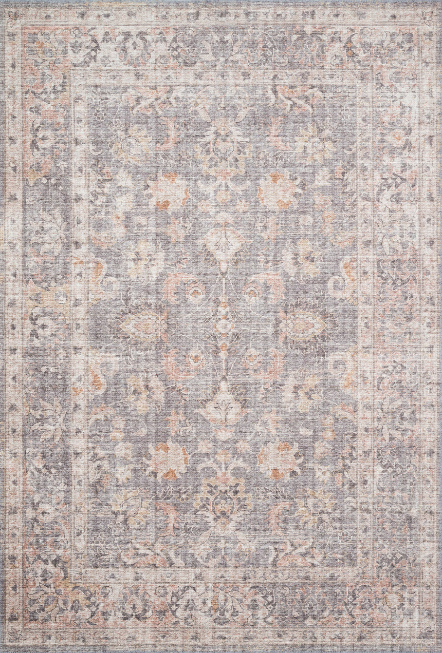 Skye Rug 01 | Grey / Apricot