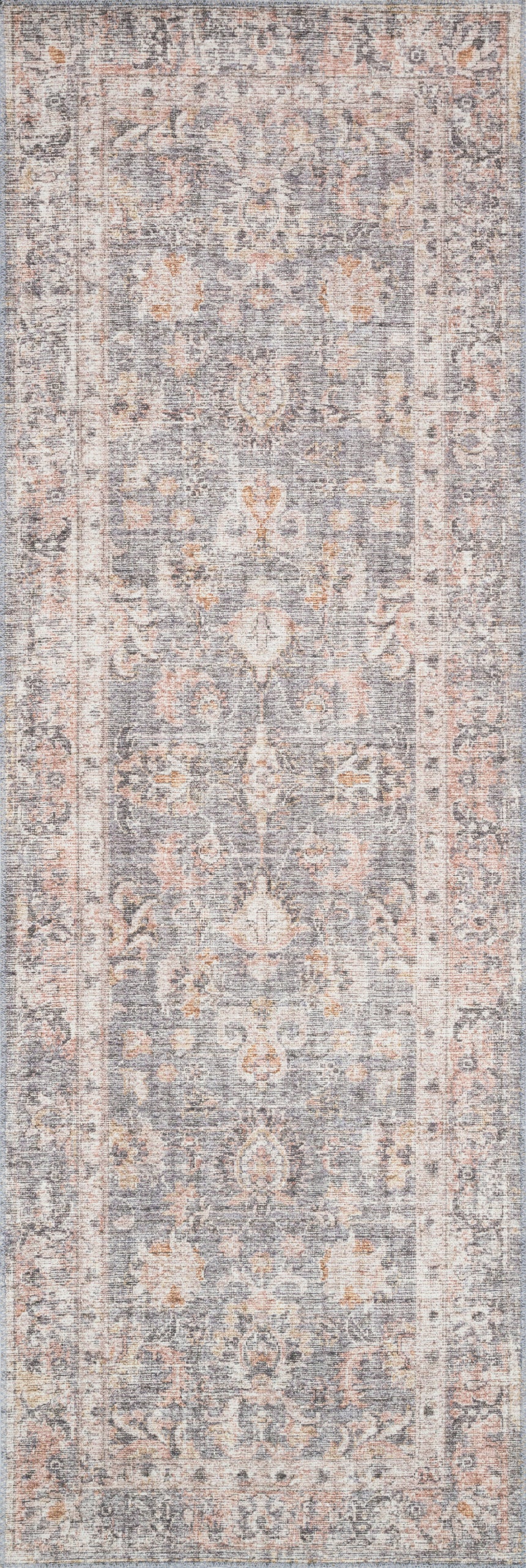 Skye Rug 01 | Grey / Apricot