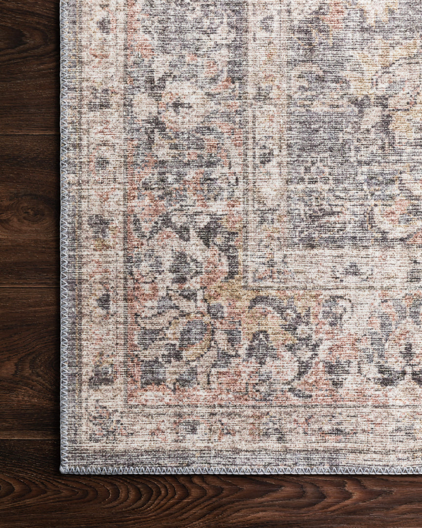 Skye Rug 01 | Grey / Apricot