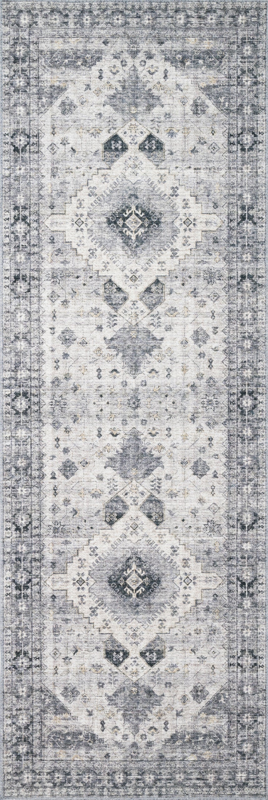 Skye Rug 02 | Silver / Grey