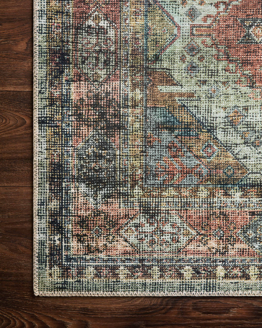 Skye Rug 06 | Apricot / Mist