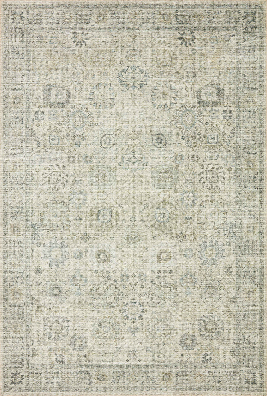 Skye Rug 14 | Natural / Sage