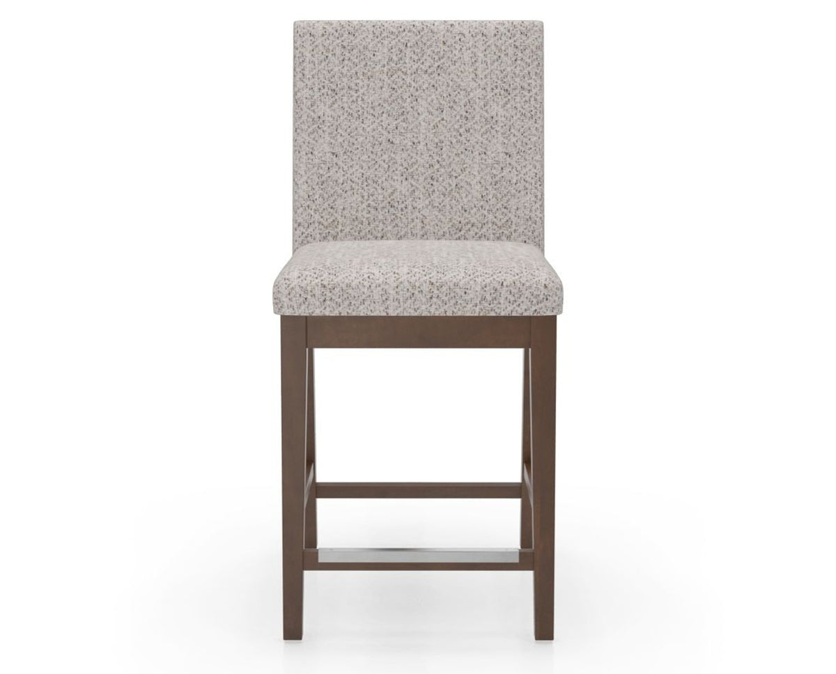 Canadel Sophia Counter Stool in Cognac Washed, FP Crypton®, front view