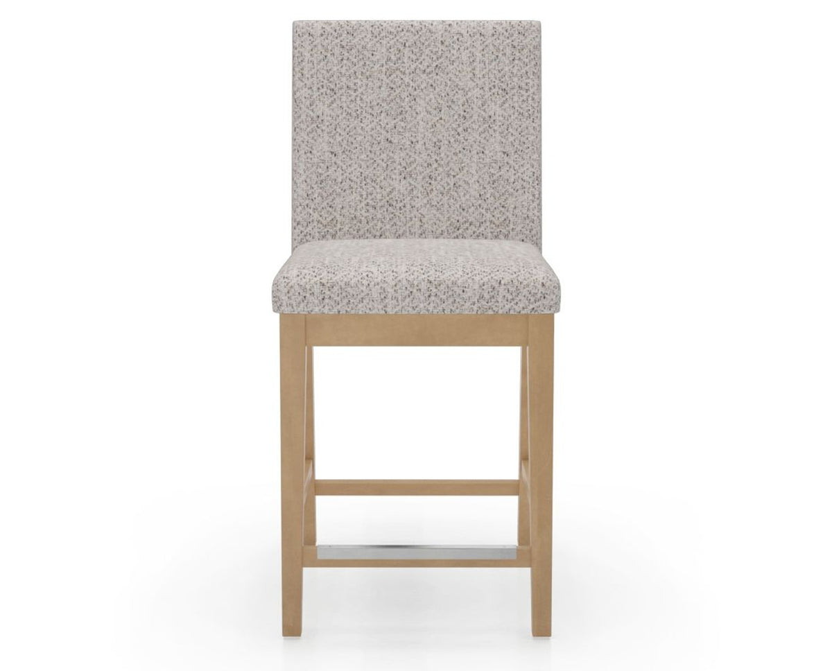 Canadel Sophia Counter Stool in Caramel Washed, FP Crypton®, front view