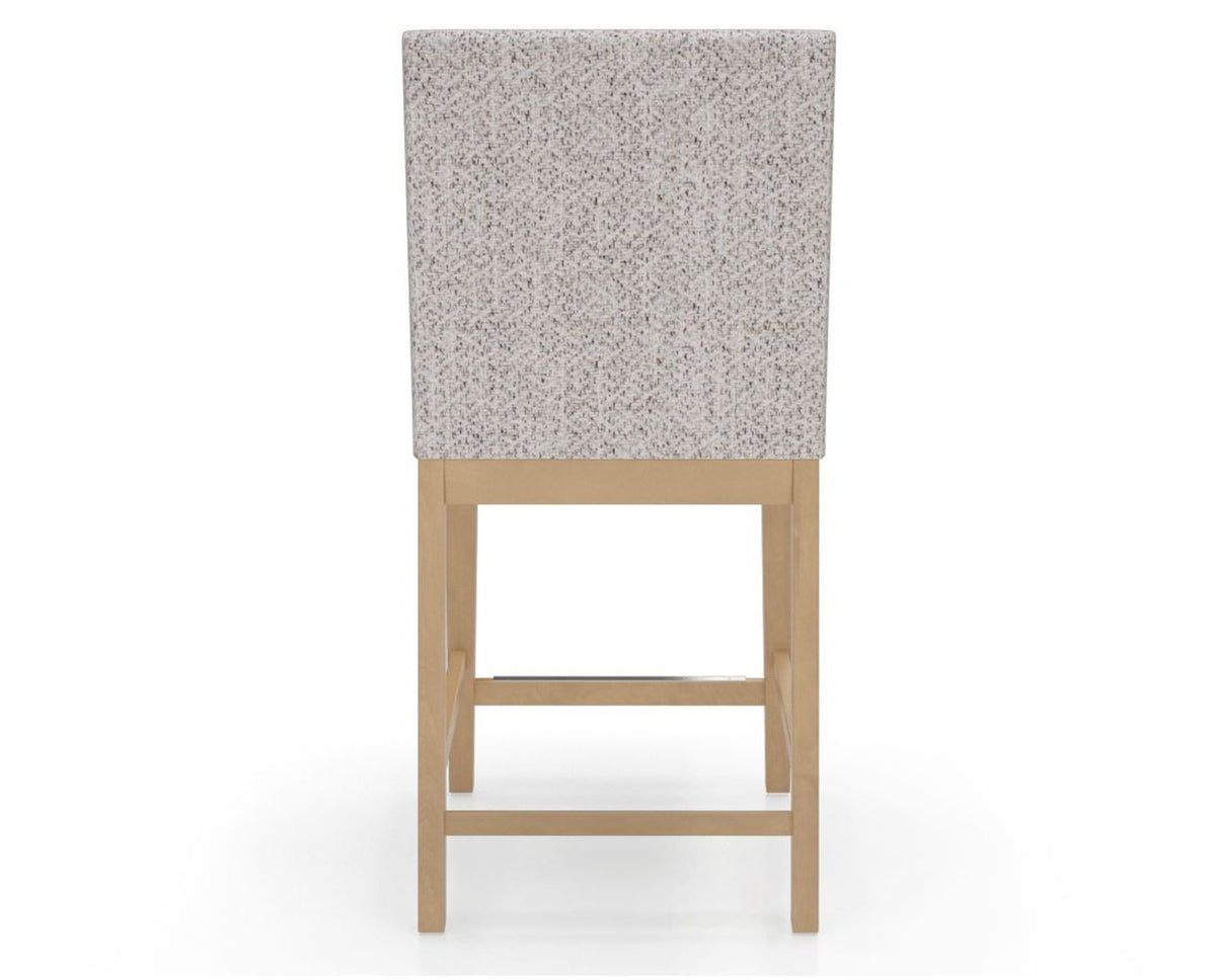 Canadel Sophia Counter Stool in Caramel Washed, FP Crypton®, back view