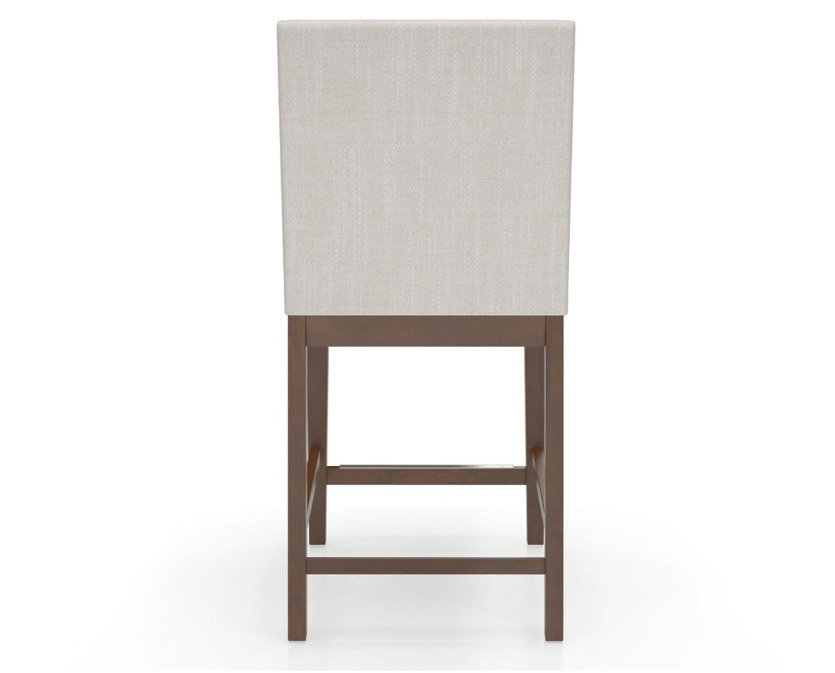 Canadel Sophia Counter Stool in Cognac Washed, FT InsideOut®, back view